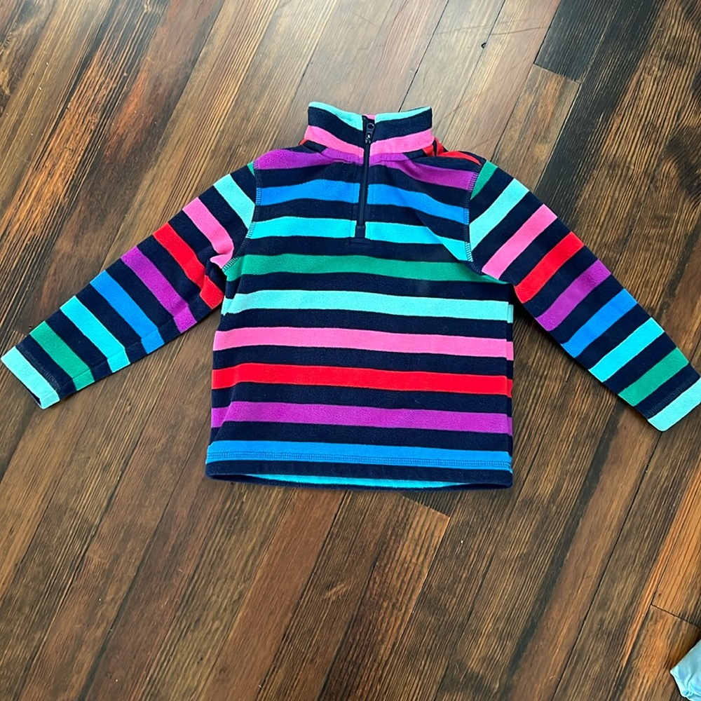 Lands End Girls Half Zip Sweatshirt, size: 3T